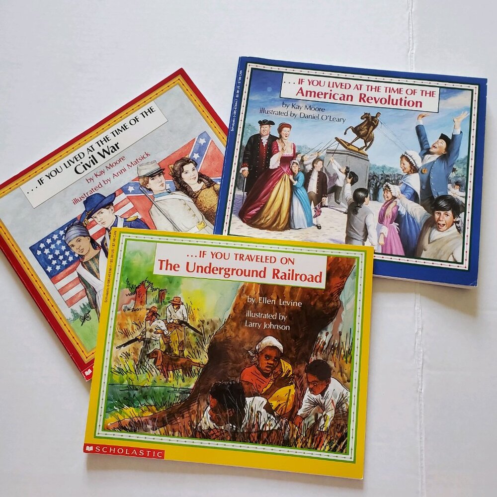 US History Books - Set of 3